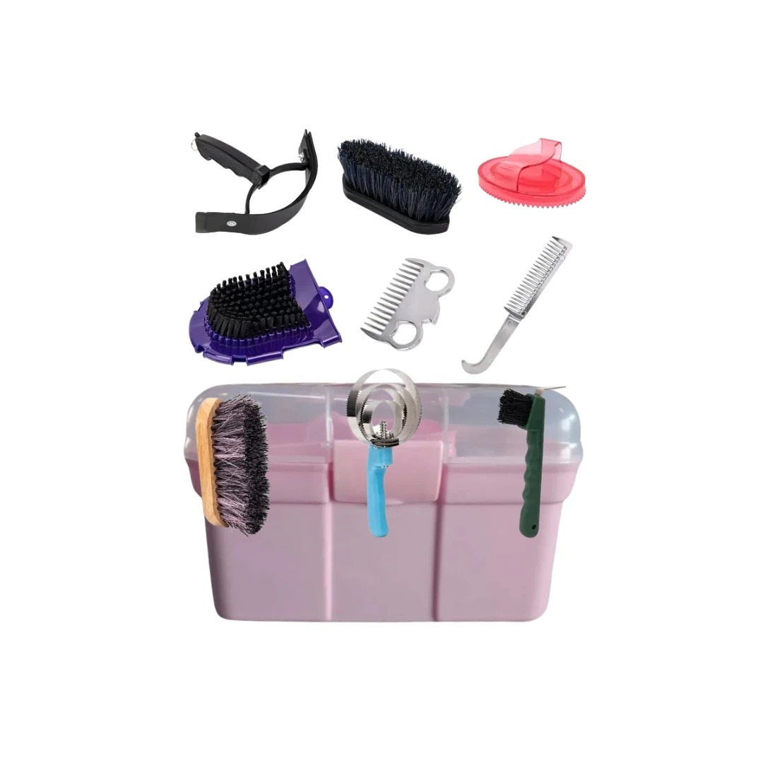 بوكس مع مجموعة العناية بالخيل